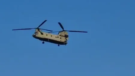 FOTO: Stațiunile Mamaia și Năvodari, invadate de elicoptere militare