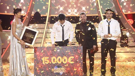 Surpriză de proporţii la Te cunosc de undeva! Emi și Cuza au pus mâna pe marele premiu de 15.000 de euro