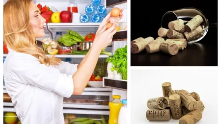 Pune un dop de plută în frigider şi lasă-l acolo peste weekend. Trucul care îţi salvează banii şi sănătatea
