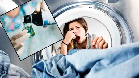 Cum să scapi de mirosul greoi din maşina de spălat cu o soluţie care costă doar câţiva lei