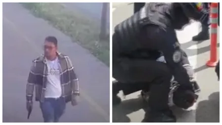 Panică pe străzile din Bacău! Un tânăr s-a plimbat pe străzi cu pistolul în mână