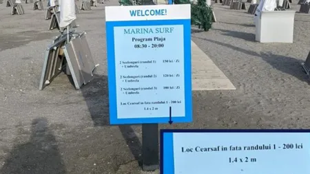 Ce bătaie de joc! Un loc pe cearşaf la Mamaia costă 200 de lei pe zi! Nu mai există nicio limită la cât sunt dispuşi patronii de pe litoral să ceară