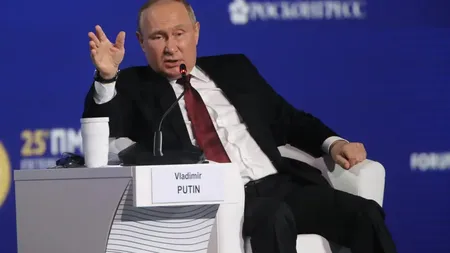 Putin vorbeşte de noua ordine mondială. 