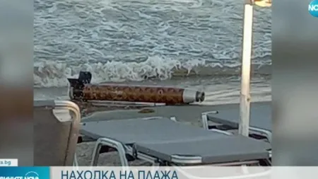 Bucăţi din rachetele ruşilor au ajuns pe plajă, în Bulgaria. Panică printre turiştii din sudul litoralului