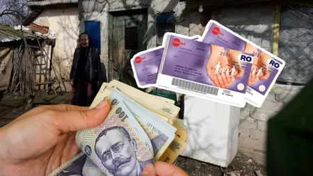 Vouchere sociale. Când intră a treia tranşă de 250 de lei pe card