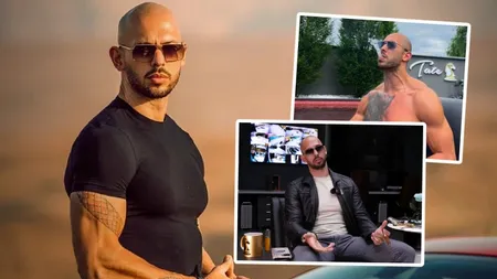 Andrew Tate, cel mai cunoscut și controversat influencer care locuiește în România, rupe tăcerea după ce a fost interzis de pe rețelele sociale din cauza discursului său misogin și sexist: 