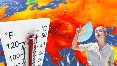 Prognoza meteo 26 iulie. Cel mai puternic val de căldură în România. Cod roșu de caniculă în sud, dar și furtuni