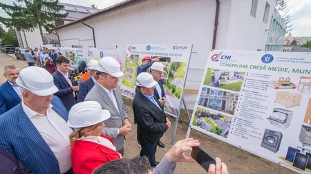 Prima creşă construită de Ministerul Dezvoltării cu bani din PNRR