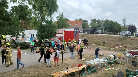 Spulberaţi la grătar. Şase morţi şi şapte răniţi, după ce un camion a intrat în oamenii care se aflau la picnic