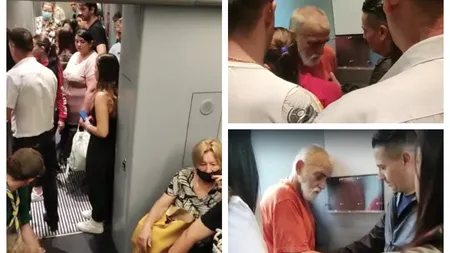 Incident grav în tren. Un bărbat a leşinat de două ori din cauza căldurii