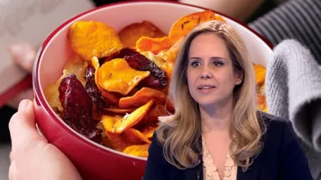 Chipsuri de cartofi sau de legume? Nutriționistul Mihaela Bilic explică ce variantă e mai bună pentru siluetă