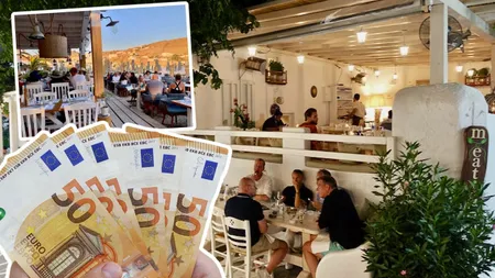 Lună de miere în Mykonos de coşmar pentru doi tineri. Nota de plată primită pentru 12 stridii, o bere și un Aperol le-a afectat grav bugetul de vacanţă