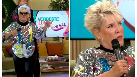 Silvia Dumitrescu, apariţie excentrică la 62 de ani: 