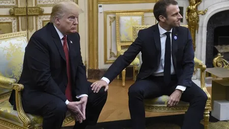 Donald Trump s-a lăudat consilierilor săi că are informaţii compromiţătoare despre viaţa sexuală a lui Emmanuel Macron. 