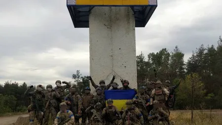 Forțele ucrainene întră în orașul Izium, după cinci luni de ocupație rusă. „Rușii au lăsat în urmă arme și muniție”