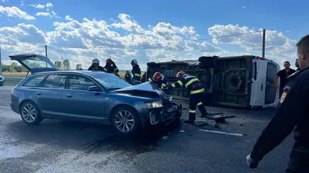 Accident teribil în Satu Mare. A fost activat Planul Roșu de Intervenție, sunt opt victime