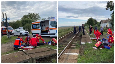 Accident grav în Satu Mare. O femeie a murit după ce a fost lovită de tren