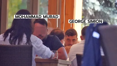 Mohahamad Murad, ministrul Agriculturii în Guvernul lui George Simion. Cei doi au bătut palma la un celebru restaurant din Capitală