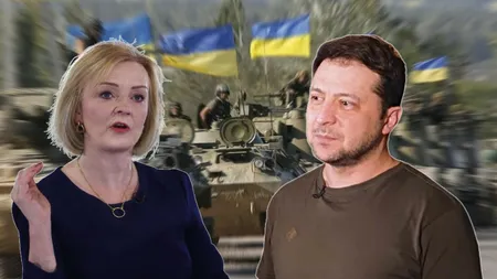 Liz Truss l-a sunat pe preşedintele Ucrainei. Ce i-a promis noul premier al Marii Britanii lui Volodimir Zelenski