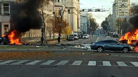 Război în Ucraina. A fost potop de rachete peste Ucraina. Rusia a lovit cu rachete de croazieră, balistice, rachete ghidate antiaeriene şi drone VIDEO