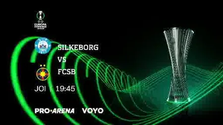 Silkeborg - FCSB 5-0. Umilinţă pentru Becali în Conference League. Dică: 