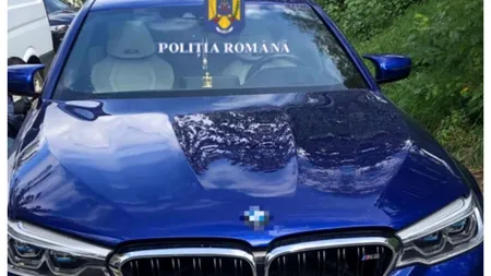 BMW de peste 130.000 de euro furat din Germania, găsit de poliţişti în Neamţ