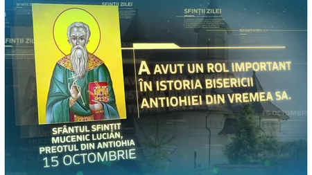Calendar ortodox 15 octombrie 2022. Mare sărbătoare după Cuvioasa Parascheva, mii de români îşi serbează onomastica. Păcat mare pentru cine nu respectă!