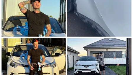 Zanni, implicat într-un accident rutier. Îşi cumpărase maşina de doar o săptămână