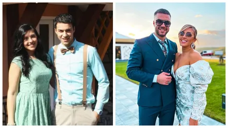 Cum arătau Culiță Sterp și iubita sa în urmă cu 13 ani, când erau colegi la liceu. Artistul o plăcea încă de atunci, dar ea nu-l băga în seamă