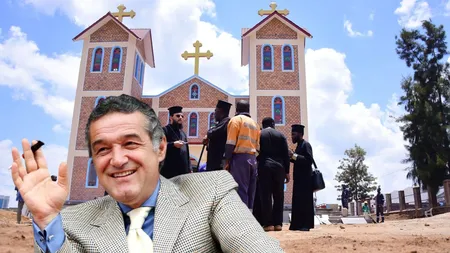 Gigi Becali nu va participa la sfințirea bisericii pe care a construit-o în Africa
