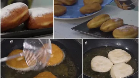 Gogoşi pufoase după reţeta lui Sorin Bontea. Secretul unui desert delicios, fără cusur, pe care-l mănânci cu ochii