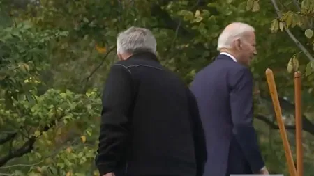 VIDEO Noi imagini îngrijorătoare cu Joe Biden. Preşedintele SUA s-a pierdut chiar în curtea Casei Albe: 