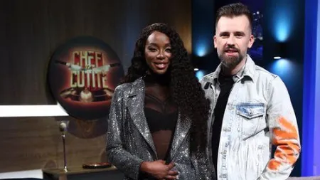 Florin Ristei şi iubita lui, la Chefi la cuţite. Ce propunere i-au făcut juraţii lui Naomi: 
