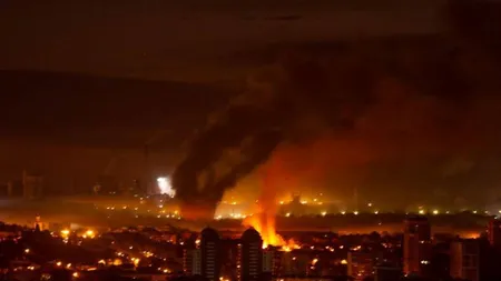 Atac violent al ruşilor, la Zaporojie. S-au tras şapte rachete asupra clădirilor înalte, sunt mai mulţi morţi VIDEO
