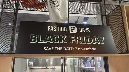 Black Friday 2022 Fashion Days. Oferte fabuloase de luni, 7 noiembrie. Lista de preţuri şi detaliul care îţi aduce extrareduceri de 10%