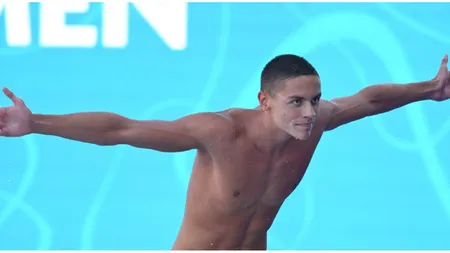 David Popovici, o nouă medalie de aur la Campionatul Naţional de înot în bazin scurt de la Otopeni
