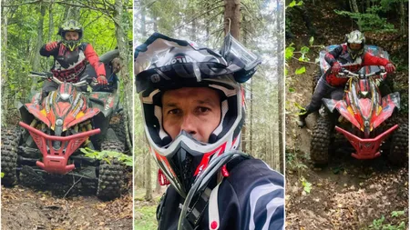 Emil este bărbatul care a murit duminică strivit de ATV-ul pe care îl conducea. Bărbatul de 43 de ani s-a stins chiar sub privirile prietenilor săi