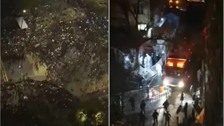 Protestele din China s-au transformat în manifestații violente împotriva regimului comunist! Autoritățile au scos tancurile pe străzi - VIDEO