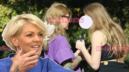 Dana Nălbaru, plină de tatuaje și de nerescunoscut, a ieșit la plimbare prin oraș alături de fiica ei adolescentă. Parcă ar fi două surori. Imagini de excepție