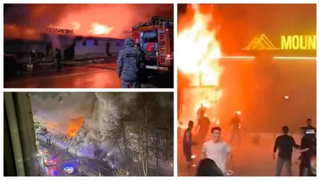 VIDEO: Incendiu horror în Rusia, într-un club de noapte. Zeci de morți și răniți. Rușii au propriul „Colectiv