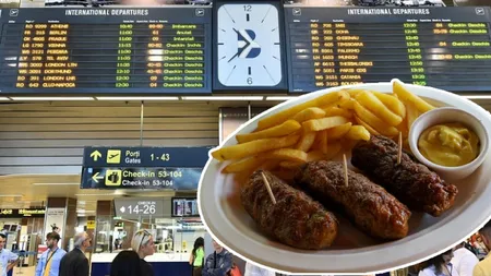 Bătaie de joc! Câți bani a scos din buzunar un canadian pentru o porție de mici în Aeroportul Otopeni: ”Mi-am luat țeapă”