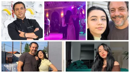 Sorin Bontea are o fiică superbă de care este extrem de mândru. Imagini emoționante cu juratul de la Chefi la Cuțite și Miruna