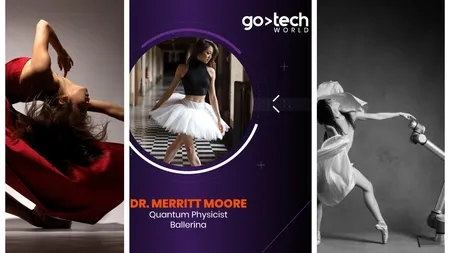 Balerina fizician care dansează cu roboții vine în România. Merritt Moore, speaker vedetă la GoTech World
