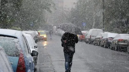 Vine iarna şi la Bucureşti. Meteorologii anunţă ninsori şi lapoviţă. Prognoza meteo actualizată de 1 decembrie