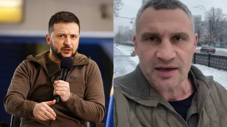 Tensiuni la Kiev. Volodimir Zelenski, pus la punct de primarul Vitali Klitschko