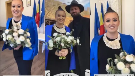 Roxana Blenche s-a măritat! Apariţie spectaculoasă a fostei concurente de la Chefi la cuţite la Starea Civilă. Chef Roxana a optat pentru o ţinută nonconformistă