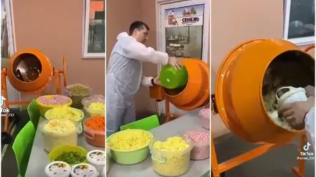 Reţetă specială de sărbători! Salată de boeuf la... betonieră. VIDEO