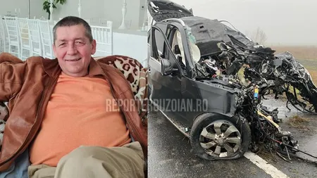 Afacerist mort într-un cumplit accident rutier. Imagini dureroase de la fața locului