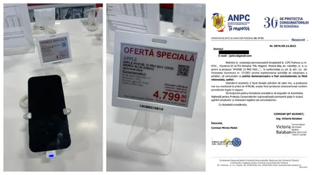 A vrut să cumpere un smartphone la reducere de la un magazin Altex, dar angajații l-au refuzat. Sancțiunea dată de comisarii ANPC