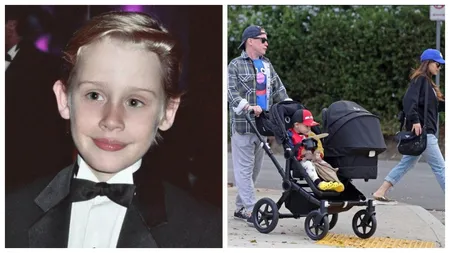 Cum mai arată Macaulay Culkin din ''Singur Acasă''. Se descurcă perfect în rolul de tată și a dat uitării de tot filmul care l-a făcut celebru